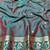 Rani zari woven baluchari silk traditional saree with blouse piece
