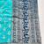 Blue zari woven baluchari silk traditional saree with blouse piece