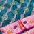 Blue zari woven banarasi silk traditional saree with blouse piece