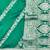 Green zari woven banarasi silk traditional saree with blouse piece