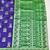 Purple zari woven baluchari silk traditional saree with blouse piece