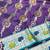Purple zari woven banarasi silk traditional saree with blouse piece