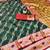 Green zari woven banarasi silk traditional saree with blouse piece
