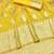 Gold zari woven silk traditional saree with blouse piece