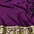 Wine zari woven banarasi silk traditional saree with blouse piece