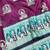 Wine zari woven baluchari silk traditional saree with blouse piece