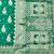 Green zari woven banarasi silk traditional saree with blouse piece