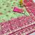 Light green zari woven banarasi silk traditional saree with blouse piece