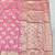 Pink zari woven banarasi silk traditional saree with blouse piece