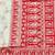 Cream zari woven baluchari silk traditional saree with blouse piece