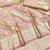 Pink zari woven banarasi satin silk traditional saree with blouse piece