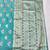 Blue zari woven banarasi silk traditional saree with blouse piece