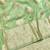 Light green zari woven banarasi silk traditional saree with blouse piece