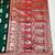 Green zari woven baluchari silk traditional saree with blouse piece