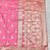 Pink zari woven silk traditional saree with blouse piece