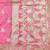 Pink zari woven silk traditional saree with blouse piece