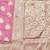 Pink zari woven banarasi silk traditional saree with blouse piece