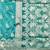 Blue zari woven silk traditional saree with blouse piece