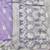 Purple zari woven silk traditional saree with blouse piece