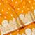 Gold zari woven banarasi silk traditional saree with blouse piece