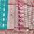 Blue zari woven banarasi silk traditional saree with blouse piece