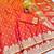 Rani zari woven banarasi silk traditional saree with blouse piece