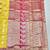 Gold zari woven banarasi silk traditional saree with blouse piece