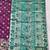 Wine zari woven baluchari silk traditional saree with blouse piece
