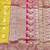Gold zari woven banarasi silk traditional saree with blouse piece