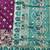 Wine zari woven baluchari silk traditional saree with blouse piece