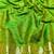 Green zari woven banarasi silk traditional saree with blouse piece