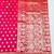 Pink zari woven banarasi silk traditional saree with blouse piece