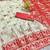 Cream zari woven baluchari silk traditional saree with blouse piece