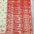 Cream zari woven baluchari silk traditional saree with blouse piece