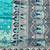 Blue zari woven baluchari silk traditional saree with blouse piece