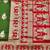 Green zari woven baluchari silk traditional saree with blouse piece