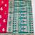 Pink zari woven baluchari silk traditional saree with blouse piece