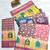 Multicolor digital print mall cotton saree with unstitched blouse