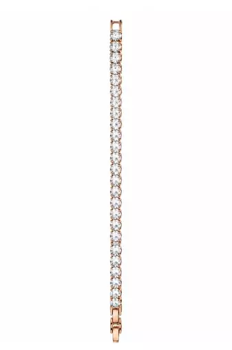 18k Rose Gold Plated AD Adjustable Tennis Bracelet