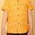 yellow ikat cotton boys shirt