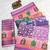 Multicolor digital print mall cotton saree with unstitched blouse