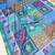 Multicolor digital print mall cotton saree with unstitched blouse
