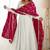 White solid georgette free size stitched anarkali dress for women | elegant party & casual wear