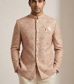 Pastel pitch color embroidery jodhpuri for men | premium designer bandhgala ethnic wear