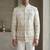 Aesthetic white color daman embroidery jodhpuri for men | premium designer bandhgala ethnic wear