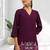 Women's silk wine embroidered short kurta with pant