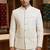 Classy white daman embroidery jodhpuri for men | premium designer bandhgala ethnic wear