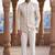 White aesthetic multicolor embroidery jodhpuri for men | premium designer bandhgala ethnic wear