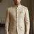 Golden color jari embroidery jodhpuri for men | premium designer bandhgala ethnic wear