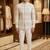 Classy white codding embroidery jodhpuri for men | premium designer bandhgala ethnic wear